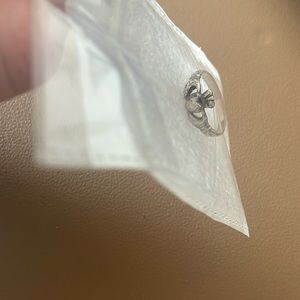 Claddaugh ring size 7 sterling silver Irish ring